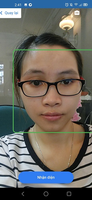 Điểm danh trong phần mềm chấm công trên timviec365.vn